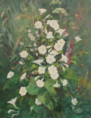 Lot 346 - English school (20th Century), Morning Glory,...