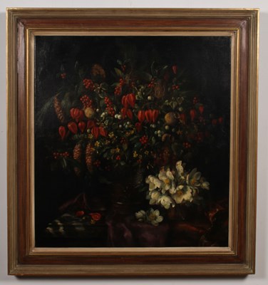 Lot 309 - English School (19th Century), Physalis and...