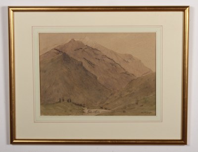 Lot 307 - Martin Hardie RA, Monte Rotonda, corte Corsica...