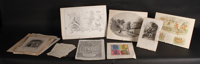 Lot 381 - A collection of 18th and 19th century prints,...