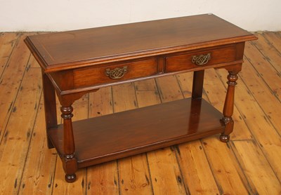 Lot 618 - Simon Simpson of Norwich, a mahogany and...