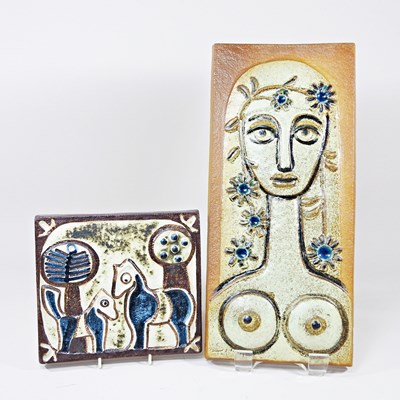 Lot 90 - Josef Simon, Soholm pottery Denmark, a large...
