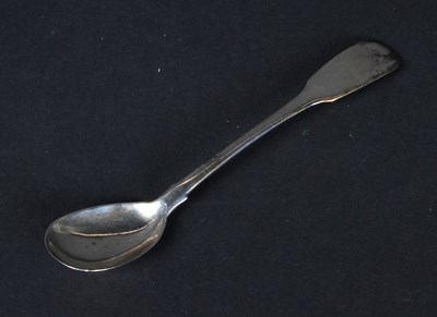 Lot 83 - An Irish William IV silver fiddle pattern...