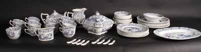 Lot 789 - A Mason's Iron stone dining set in "Old...