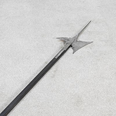 Lot 413 - A 19/20th century continental halberd, with a...