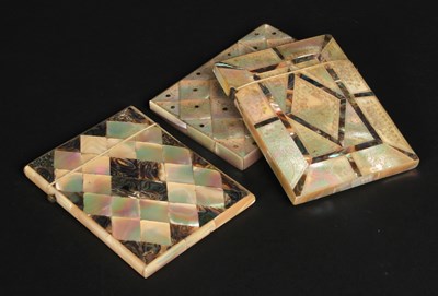 Lot 184 - A collection of three Victorian mother of...