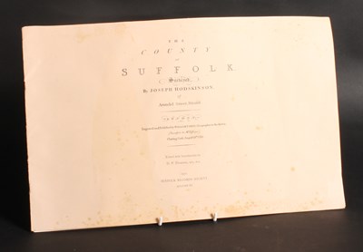 Lot 492 - A 1972 reprint of an original survey map of...