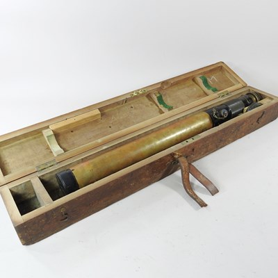 Lot 491 - A World War I era patent telescope, by Ross,...