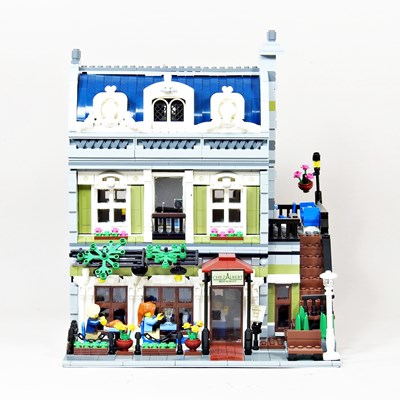 Lot 599 - A Lego set, Parisian Restaurant, 10243, with...