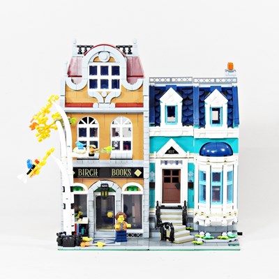 Lot 541 - A Lego set, Bookshop, 10270, with box and...