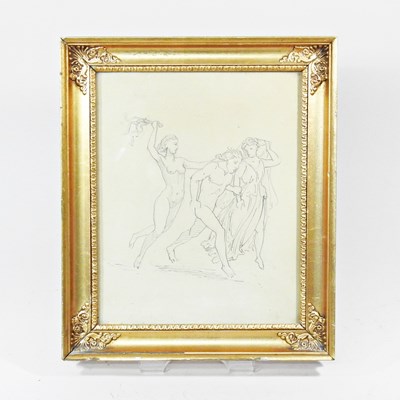 Lot 99 - Attributed to Wilhelm Marstrand, 1810-1873,...