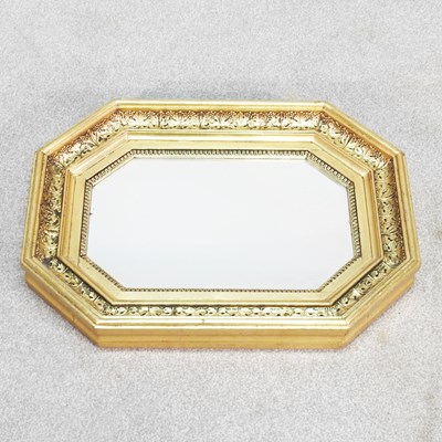 Lot 578 - A 19th century continental gilt framed wall...