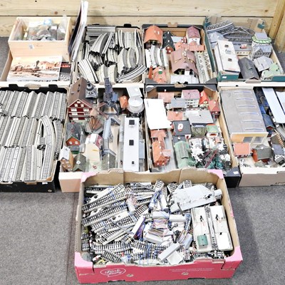 Lot 502 - A large collection of Marklin HO gauge model...
