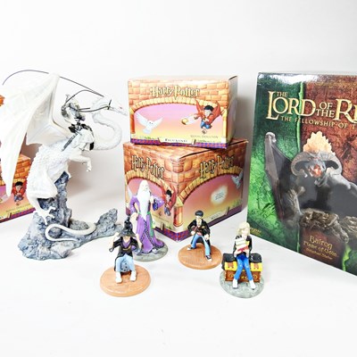 Lot 510 - A collection of four Harry Potter Royal...