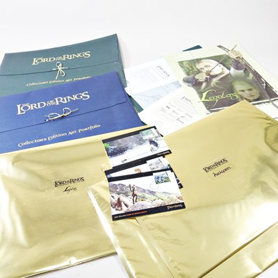 Lot 202 - A Lord of the Rings collector's edition art...