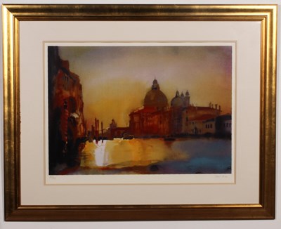 Lot 425 - Cecil Rice (b.1961), Venetian landscape,...