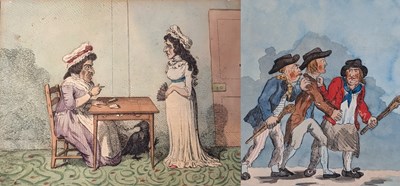 Lot 372 - James Gillray (1756-1815), 'Monstrous Crow',...