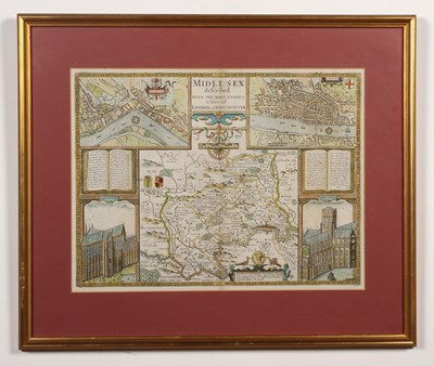 Lot 317 - John Speed and John Norden, circa 1676,...