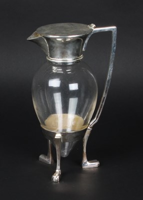 Lot 302 - After Dr Christopher Dresser, a silver plated...