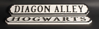 Lot 467 - Two modern wooden street signs inscribed...