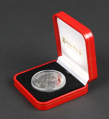 Lot 119 - A 1995 UK HM Queen's 95th birthday silver...