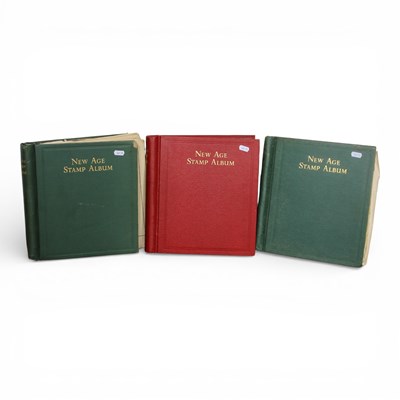 Lot 125 - Three new age album of world stamps, mostly...
