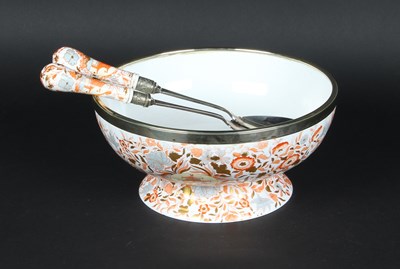 Lot 776 - A Victorian pottery and silver plate mounted...
