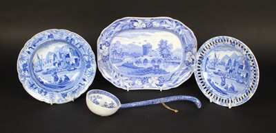 Lot 12 - A collection of Spode Caramanian series...