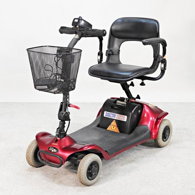 Lot 91 - An EM Cruzer electric mobility scooter, with...