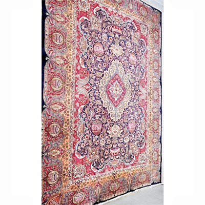 Lot 464 - A large Persian carpet, 394 x 293cm