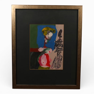 Lot 264 - Bruer Tidman (Norfolk, b.1939), abstract nude,...