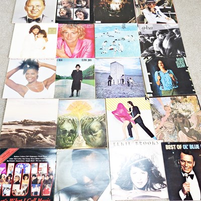 Lot 592 - A collection of vinyl LP records, mainly circa...
