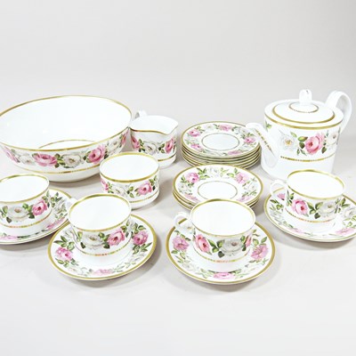 Lot 268 - A Royal Worcester bone china Royal Garden...