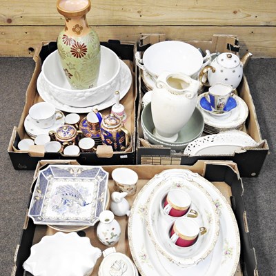 Lot 314 - A Noritake porcelain coffee service, together...