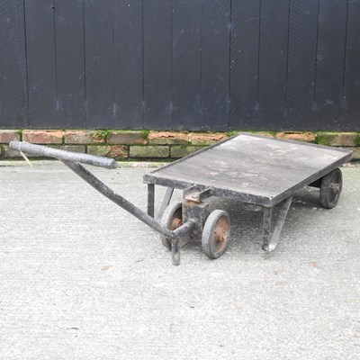 Lot 106 - A vintage hand trolley
