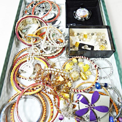 Lot 265 - A collection of costume jewellery, to include...