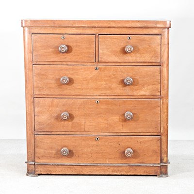 Lot 229 - A Victorian chest of drawers