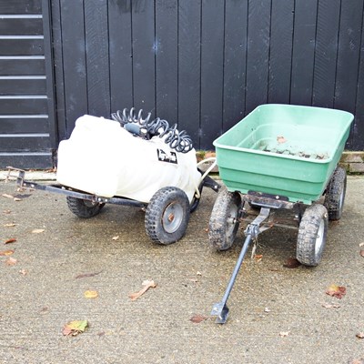 Lot 336 - An Agri-Fab garden sprayer, together with a...