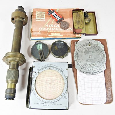 Lot 244 - A World War II military sighting scope, W...