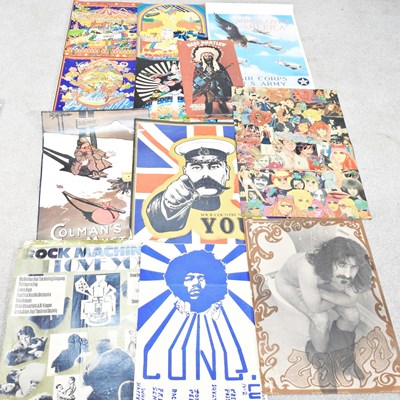 Lot 48 - A collection of unframed posters, to include...