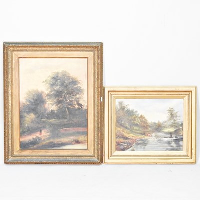 Lot 287 - English school, 20th century landscape, 60 x...