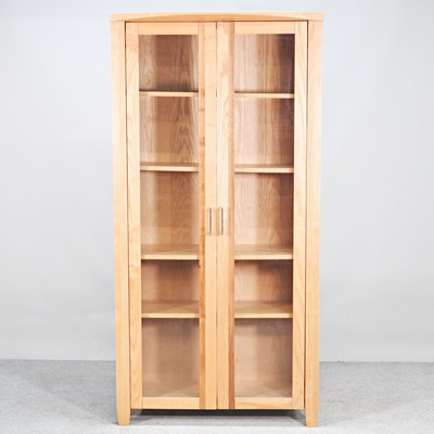Lot 196 - A modern glazed bookcase