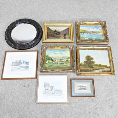 Lot 564 - After Renoir, 20th century, Summer Landscape,...