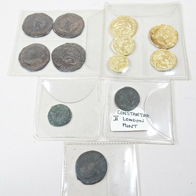Lot 163 - A collection of replica coins from antiquity