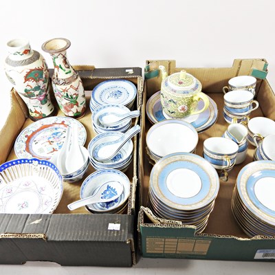 Lot 278 - A Japanese Noritake part tea service, together...