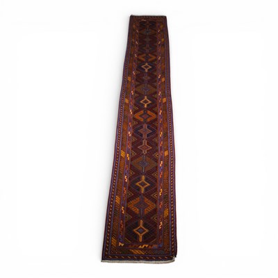 Lot 371 - A Turkish woollen runner carpet, with...