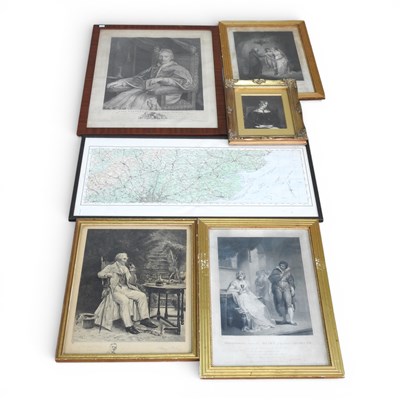 Lot 183 - Walter Dendy Sadler, 1854-1923, seated man,...