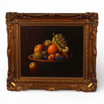 Lot 363 - Varney (20th Century), Still life of fruit,...