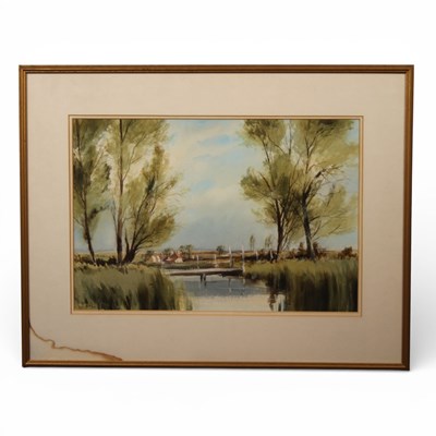 Lot 426 - Leslie Moore (Norwich, 1913-1976), Broads...