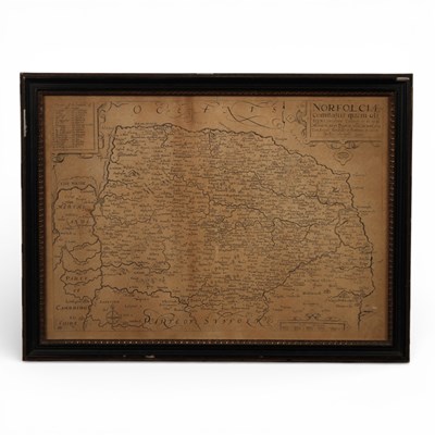 Lot 395 - After Johannes Blaeu (1596-1673), a map of...
